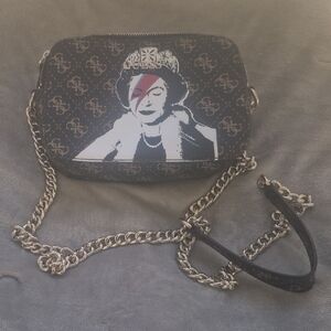 ♡RARE♡Guess Queen Quattro G Logo camera bag